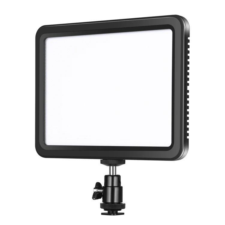 

Factory PULUZ 116 LEDs 12W 3300-5600K Dimmable Studio Light Video & Photo Light with Remote Control, Black
