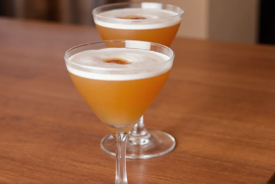 Collection of Spiced Salted Caramel Martinis