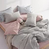 Home textile wholesale 200x220 french linen bedding set bed sheet duvet cover 4 pcs