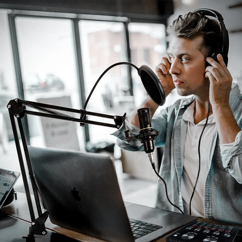 
professional condenser consider microfone studio recording microphone kit 