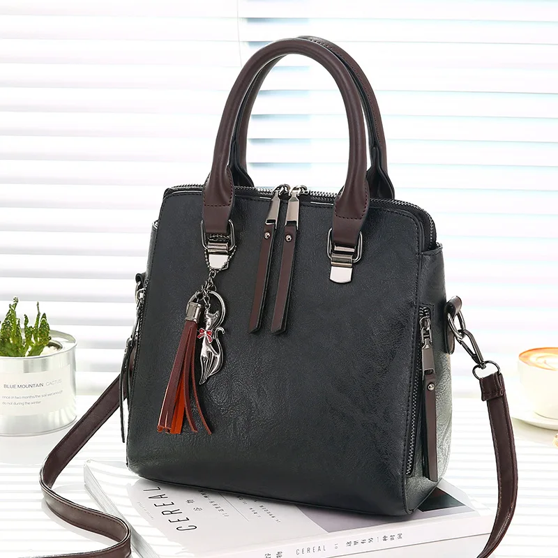 

Multifunctional Classic Women Bag Leather Handbag From China High quality hand bags for lady