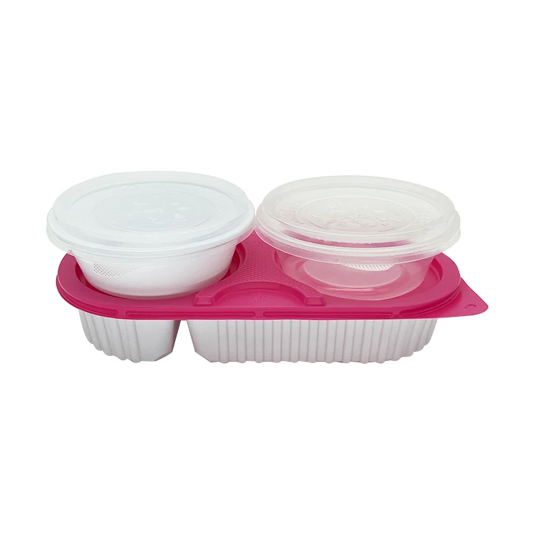 

Plastic Lunch Boxes Sold Outside the Disposable Compartment Biodegradable Disposable Containers