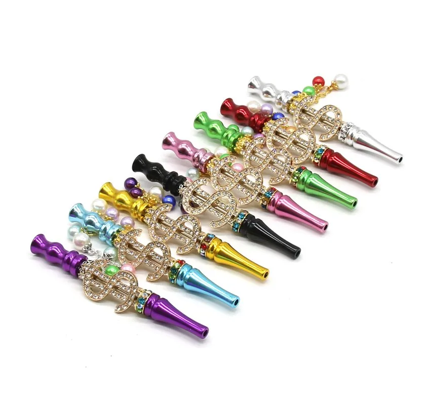 

Hot selling multi color animal diamond cigarette holder USD maple leaf cigarette holder can be customized, Customized color