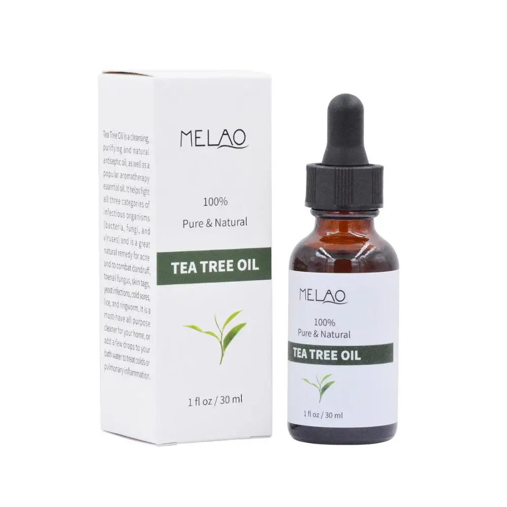 

100% Pure Natural Organic Tea Tree Oil Whitening Serum Face Body cleanser Essence Retinol Serum Anti Acne Skin Care Body Lotion