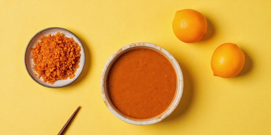 Bowl of Yellow Mustard Paste