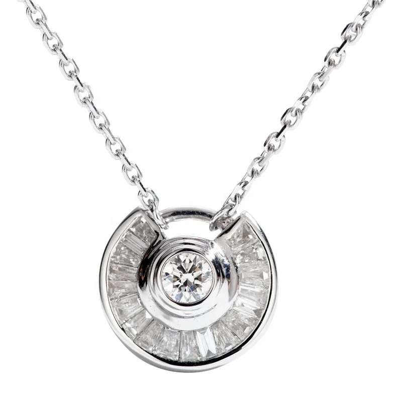 

New Fashion Round Pendants Necklaces For Women Girl High Quality Trendy Exquisite Choker Necklaces