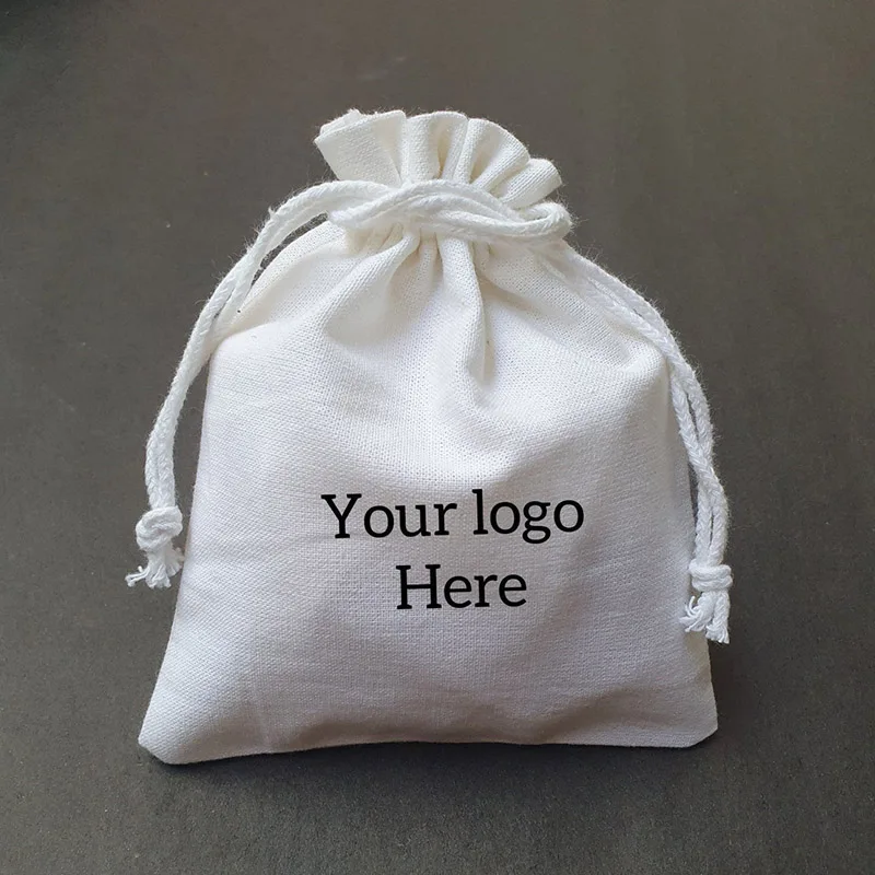 

Can be designed and customized mini pouches canvas Silk jewelry bag, Customized color