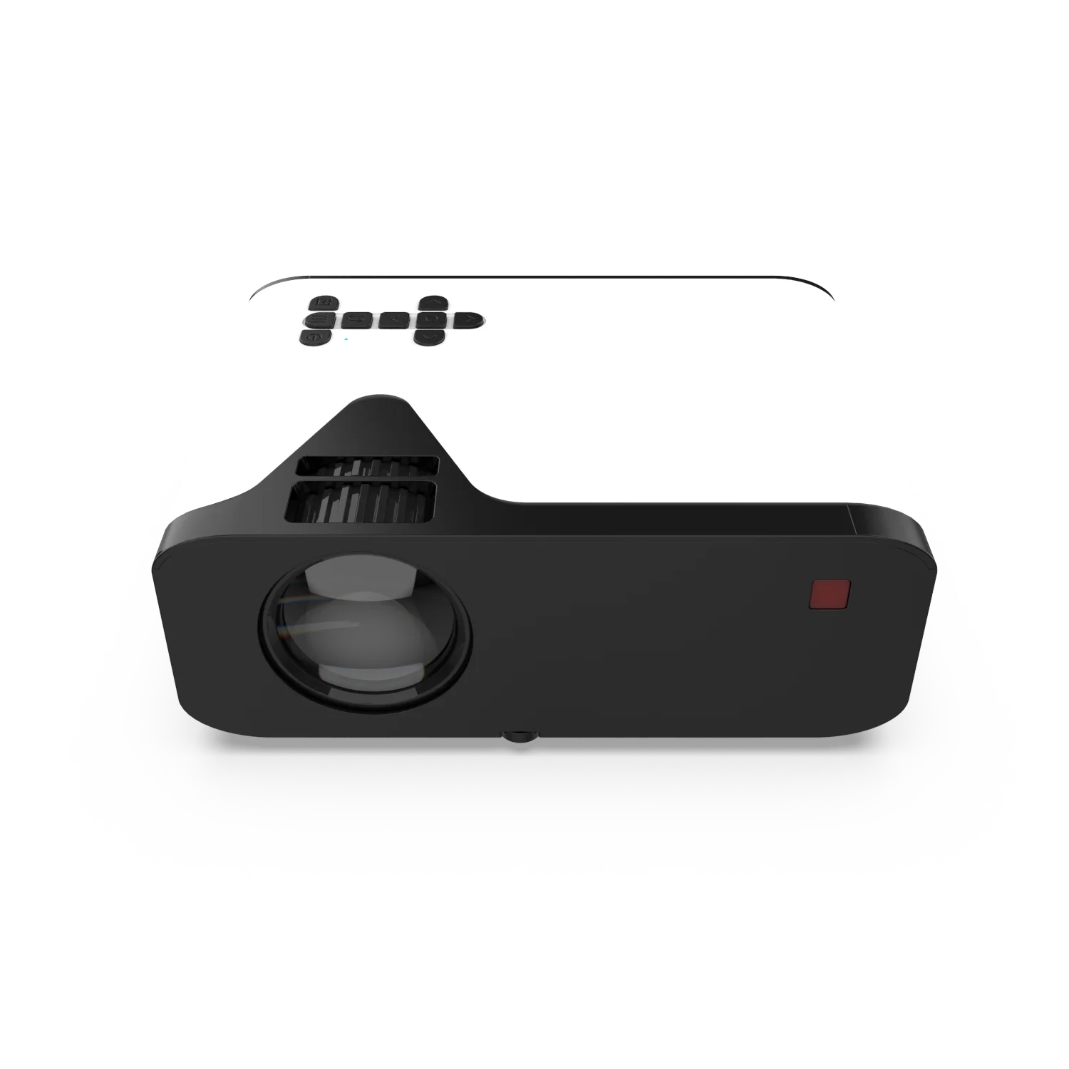 

[Youth Version] 2021 Best Sellers 1280*720P HD Mini Projector Logo Customize Wireless Display Smart Projectors, White
