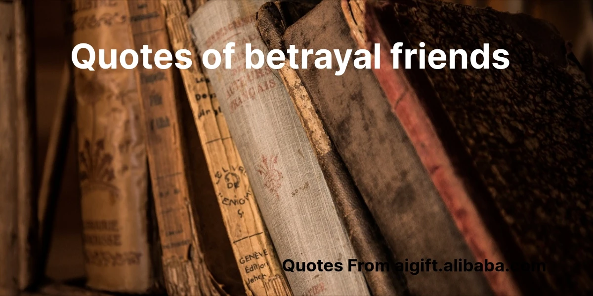 quotes of betrayal friends