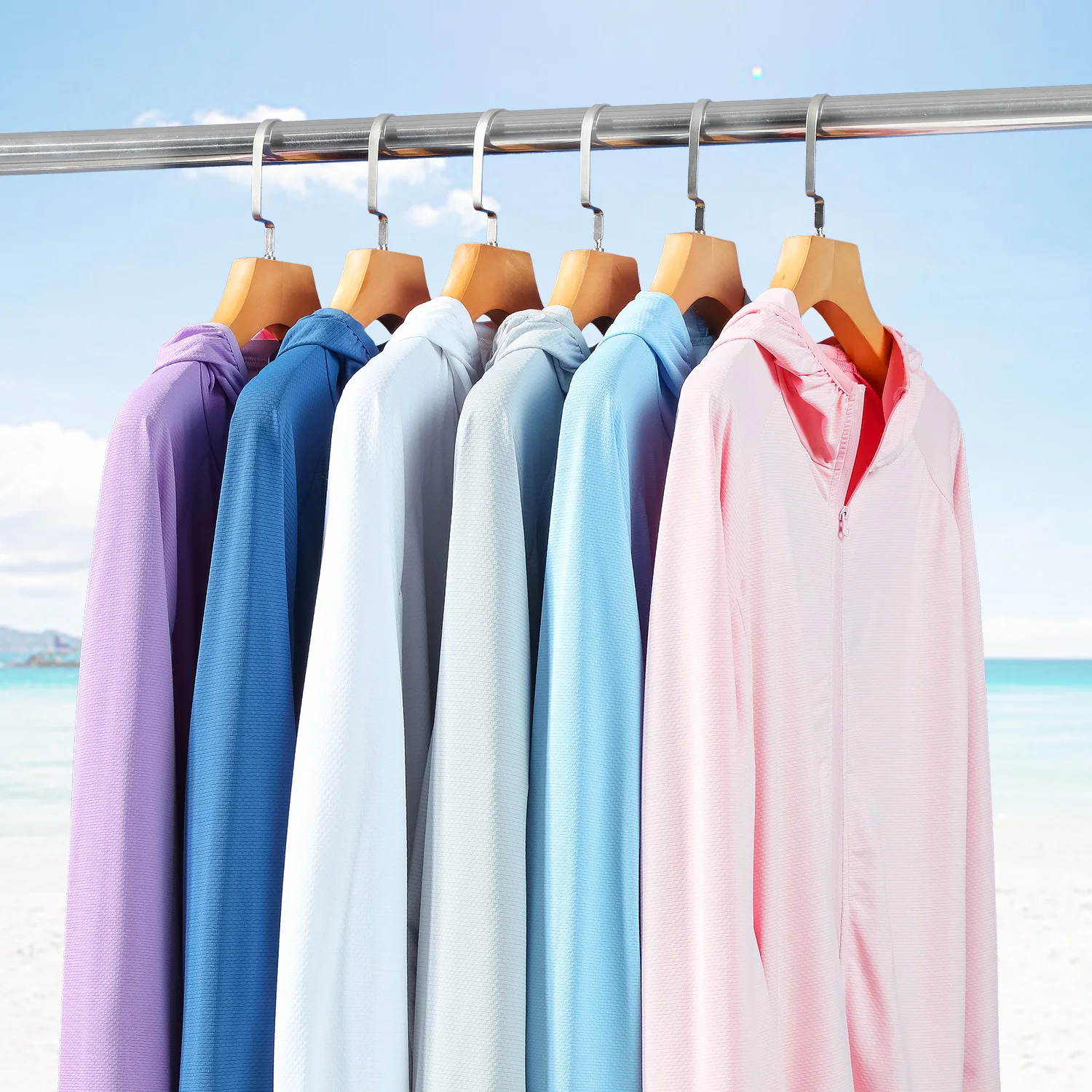 

Flygaga 2021 Summer & Early Autumn Anti UV Sun Protection Jacket Women's Breathable Long-sleeved Ice Silk Sunscreen Clothes