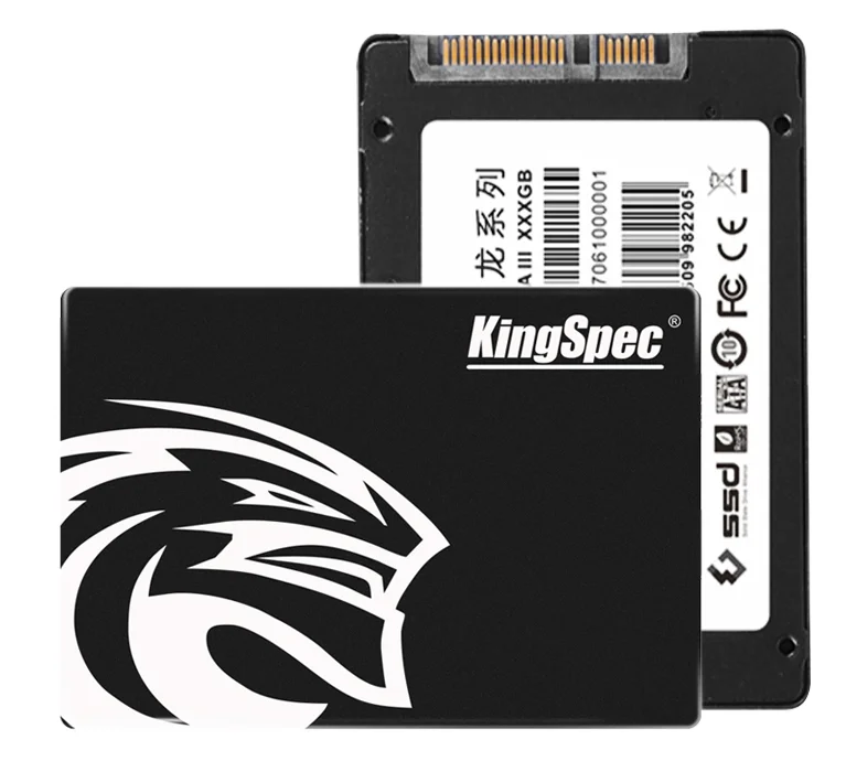 

Free shipping ssd drives KingSpec 2.5inch sata ssd 90gb, Black