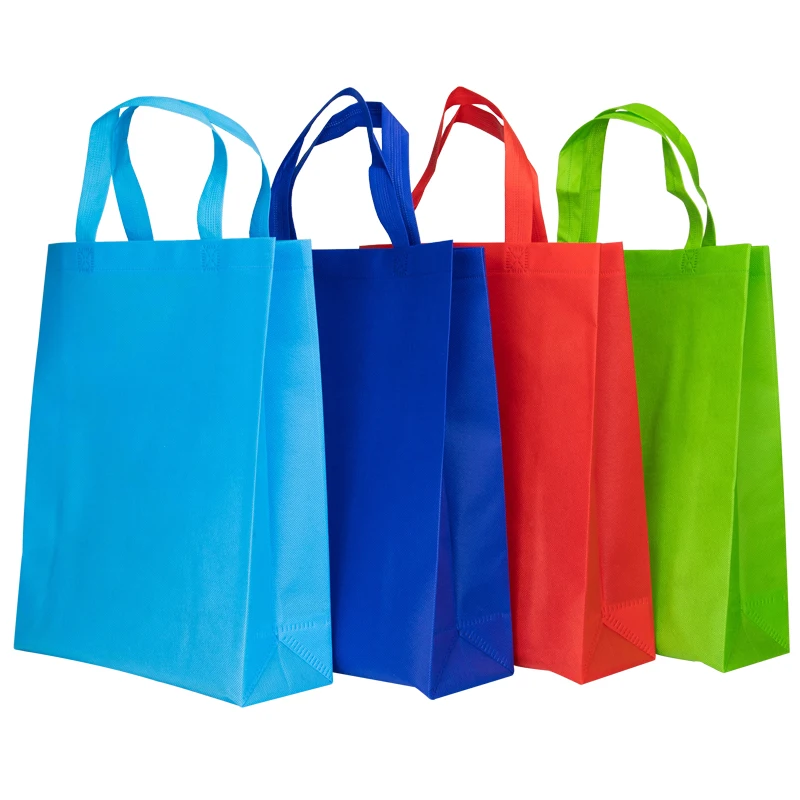 

Accept Custom logo print non-woven tote bag Eco Friendly reusable foldable pp non woven shopping bag, Customized color