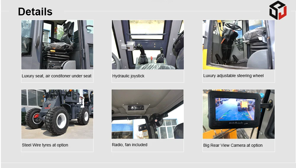 2019 High Quality China Mini Wheel Loader