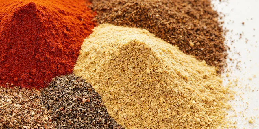 Signs spices are past their prime: faded color, clumps, no smell