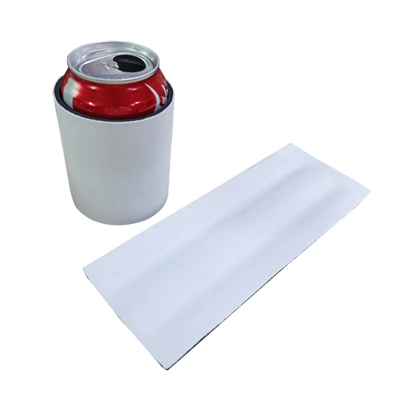 

Sublimation blank 3mm neoprene slap wrap can cooler sleeve holder
