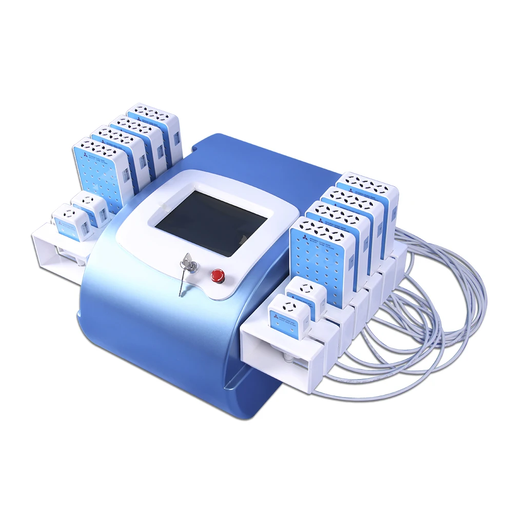 

Lipolaser Equipment Home Use Newest Portable Laser Pads Diode Lipo Laser Body Slimming Machine