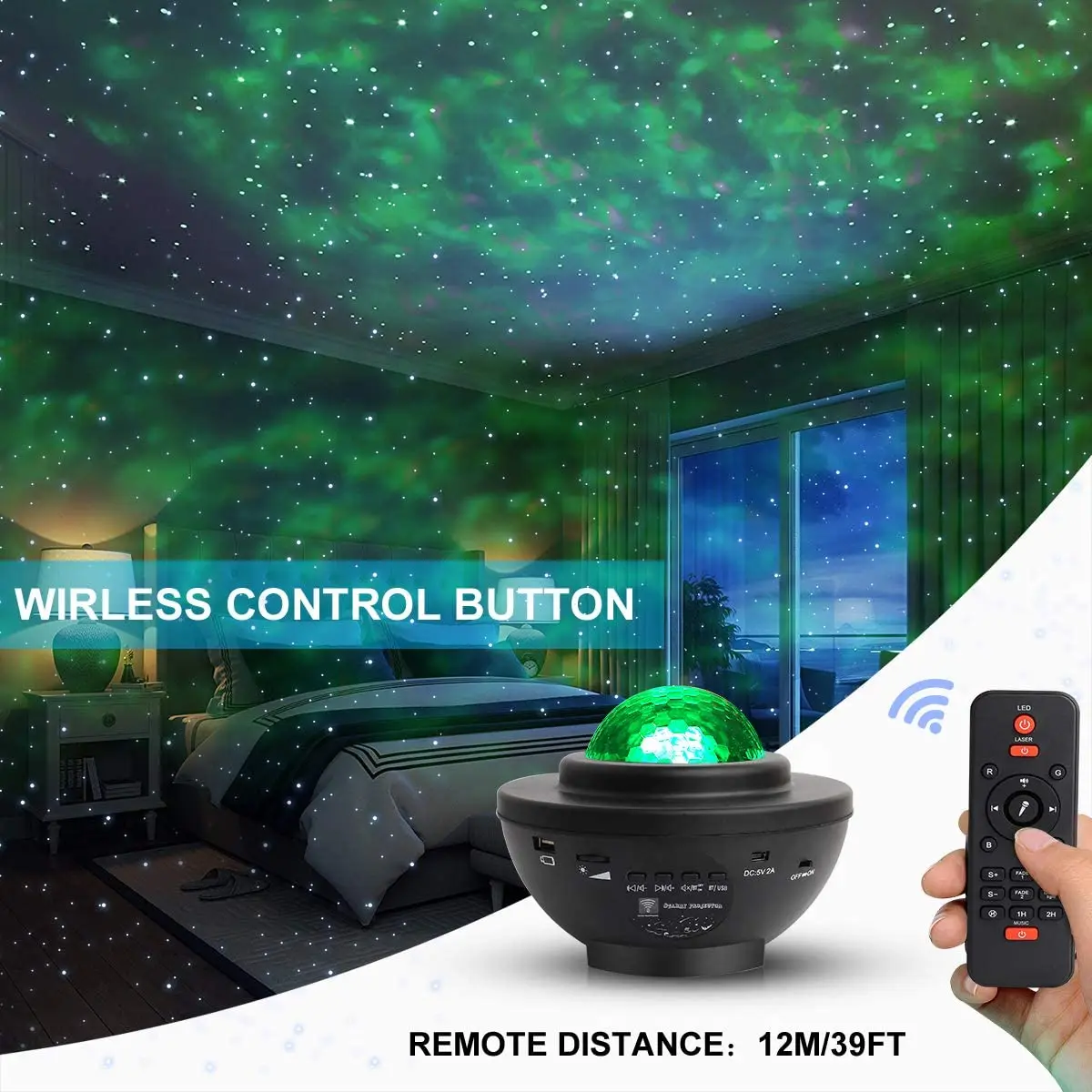 Galaxy Projector Astronaut Starry Sky Projection For Party Atmosphere