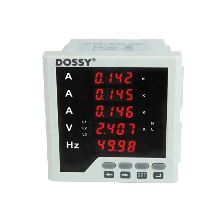 Wenzhou Digital  Electronic Ammeter voltmeter Hz meter