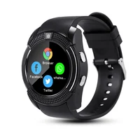 

Anti-lost V8 smart watch fall detection smartwatch Reloj Inteligente ip68 smart watch with Camera SIM Card Slot TF Card Clock