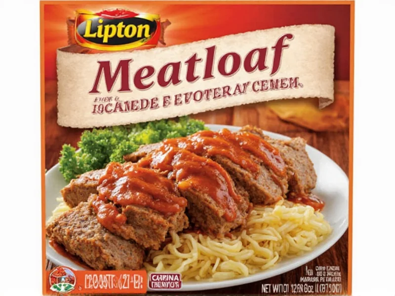 Classic Lipton Onion Soup Mix Meatloaf Recipe