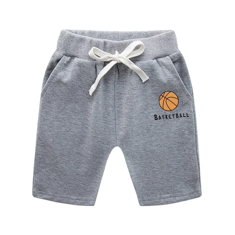 

Summer Children Sports Beach Shorts Kids Cotton Soft Shorts Simple Solid Color Children's Clothing