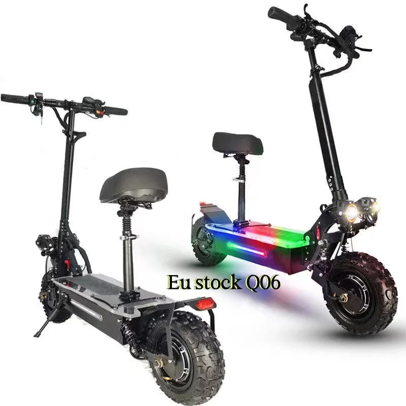 

EU Stock Free Shipping Long Range geofought Dual Motor New Speed 80km/h 5600W E scooter 60V 27Ah off Road Electric Scooter