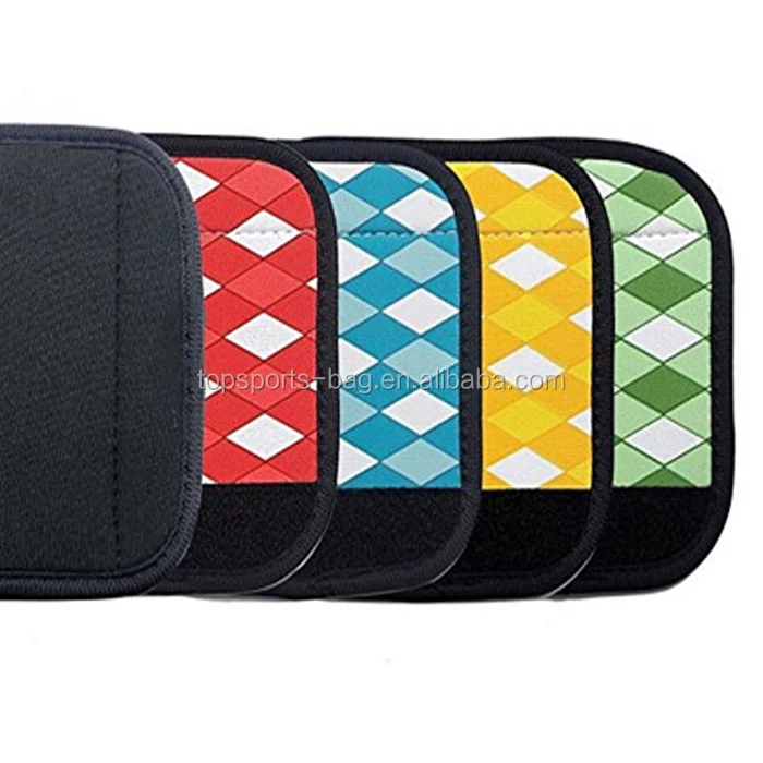 

Colorful Anti Skid Neoprene Microwave Handle Wrap Cover Travel Bag Identifier