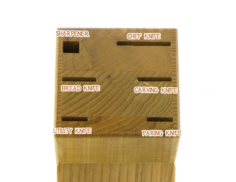 Economical and Practical Pine  Wood 6pcs Set Wooden Block