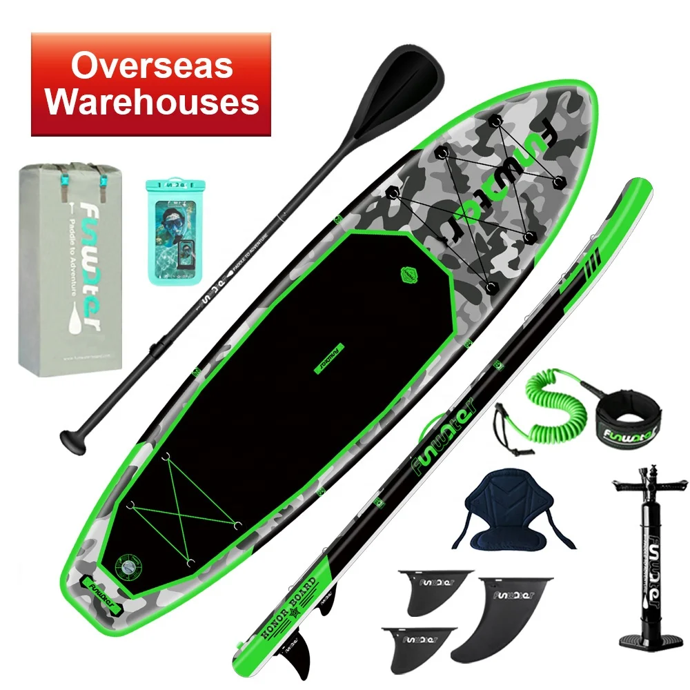 

FUNWATER Drop Shipping sup-board folding paddleboard inflatable paddle board drop stitch inflatable stand up paddle board