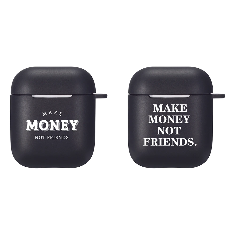 

Make money not friends custom chrysanthemum designers case For airpod case
