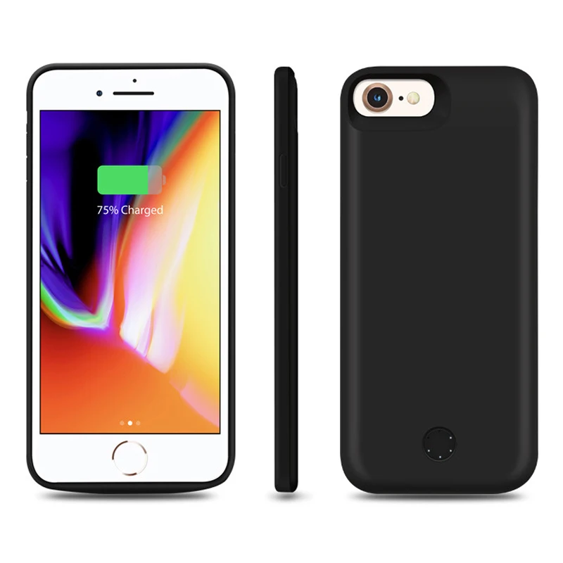 

hot sale Rechargeable external battery portable charging case power bank for iphone 6 6s 7 8 plus smart phone