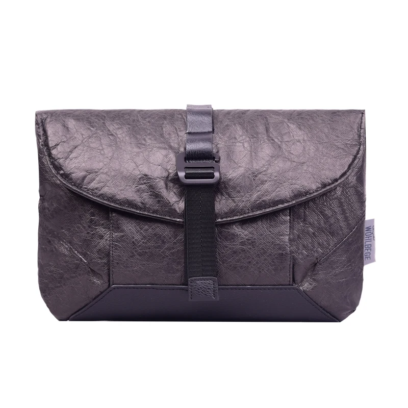 

Fashionable waterproof utility chest bag designers waist bags fanny pack leisure sports men shoulder bag, Black, white, gray