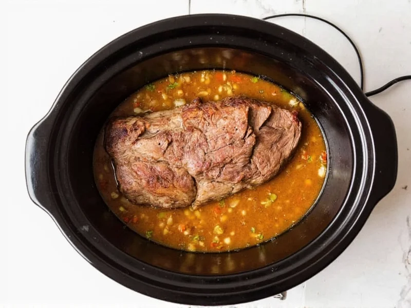 Perfect Slow Cooker Pot Roast with Onion Soup Mix Recipe