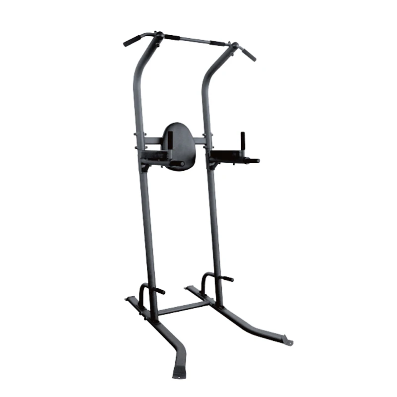 

Pull Up Bar Wall Mounted Dip Station Multifunctional Power Tower, Black