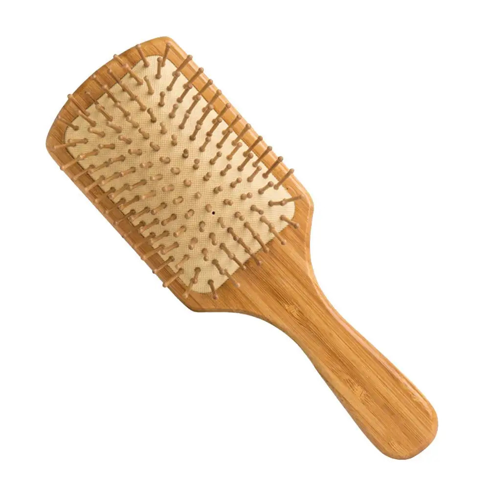 

High quality wooden hair brushes eco-friendly massage cushion wood hair brush