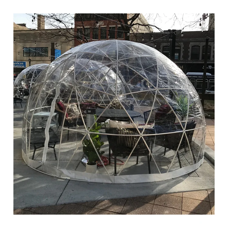

hot sale transparent garden igloo clear round dome tent ball tent concert China