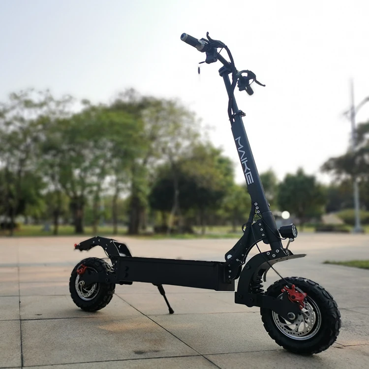 

China cheap 1200W powerful 11 inch off road mobility adult electric scooter with seat Maike MK4 motos electricas adulto
