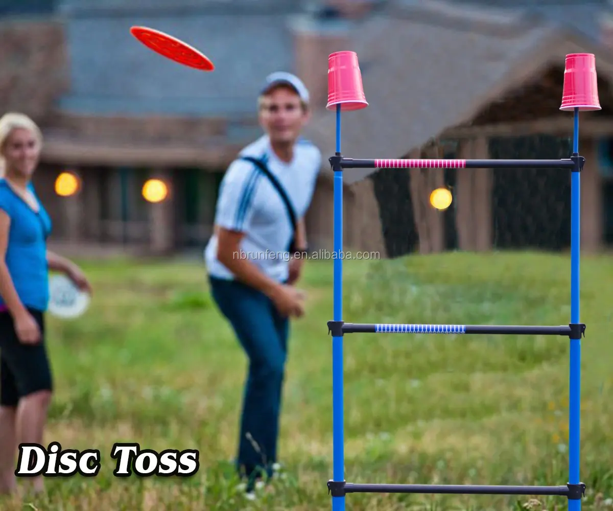 3in1 Outdoor Toss Game Setladder Ball Game,Disc Toss Game,Target