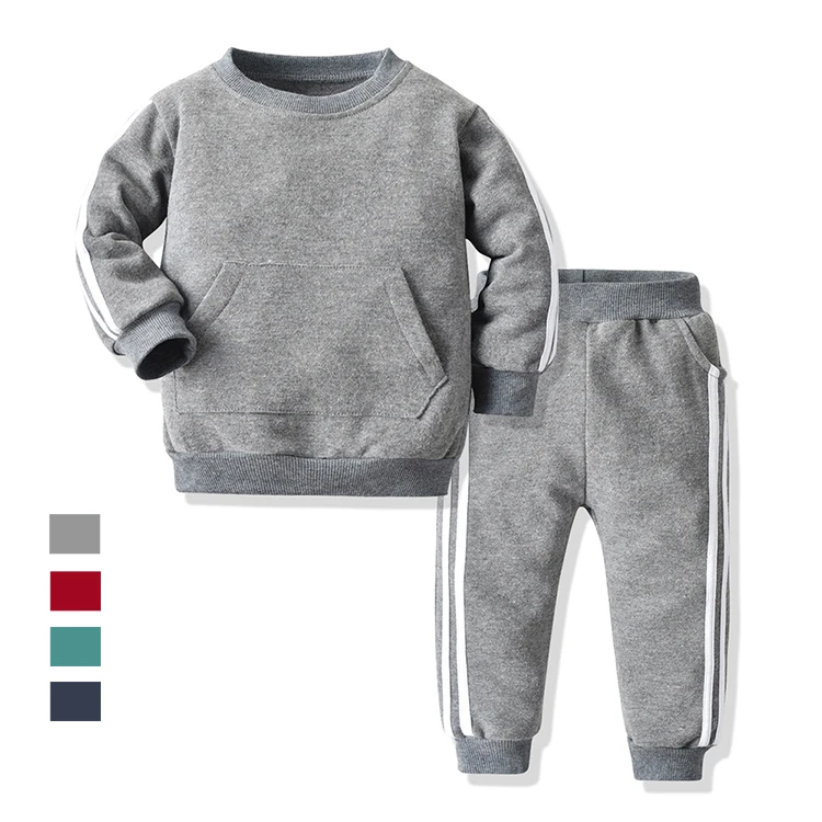 

High quality kids clothes toddler boy sets loungewear two piece set tracksuit for kids, Picture