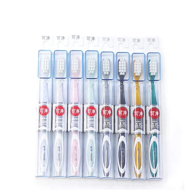 

Adult pregnant woman biodegradable 10000 super ultra soft bristles plastic toothbrush, Customized color