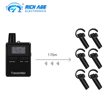 Hot Sale Wireless Audio Bluetooth Headset Tour Guide System Transmitter Receiver for Guide