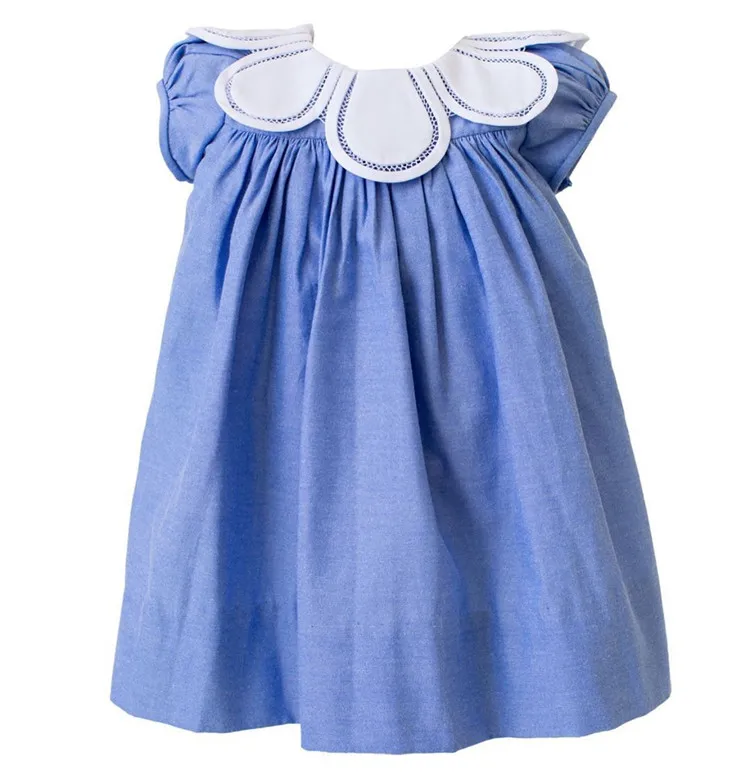 

2020 Summer Girls Spanish Dress Kids Boutique Clothes Baby Romper Toddler Smocked Frocks
