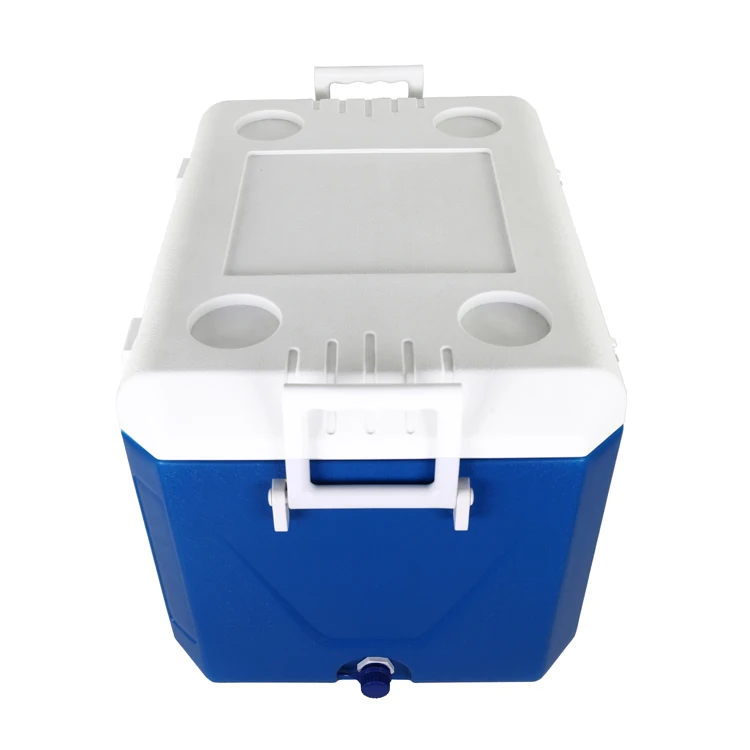 

Gint Large Capacity 60L for outdoor Plastic Thermal cooler box high quality ice box with locks customized, Customized color