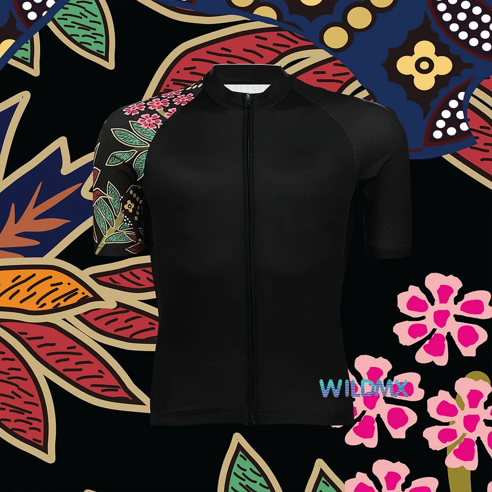 

2022 Wildmx Manufacturer Custom Theme Mens Cycling Clothing Ciclismo Jersey Italy Fabric Bike Jersey, Heat transfer printing