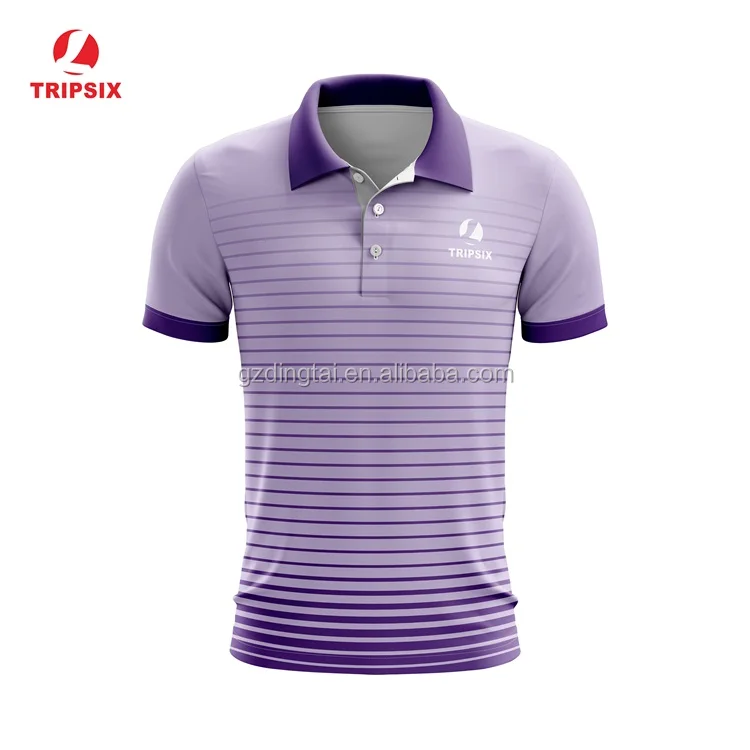 Polyester Two Color Combination Polo T Shirt For Men
