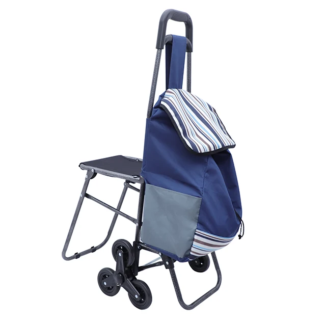 
2019 Selling the best quality cost-effective products cart folding shopping trolleys 