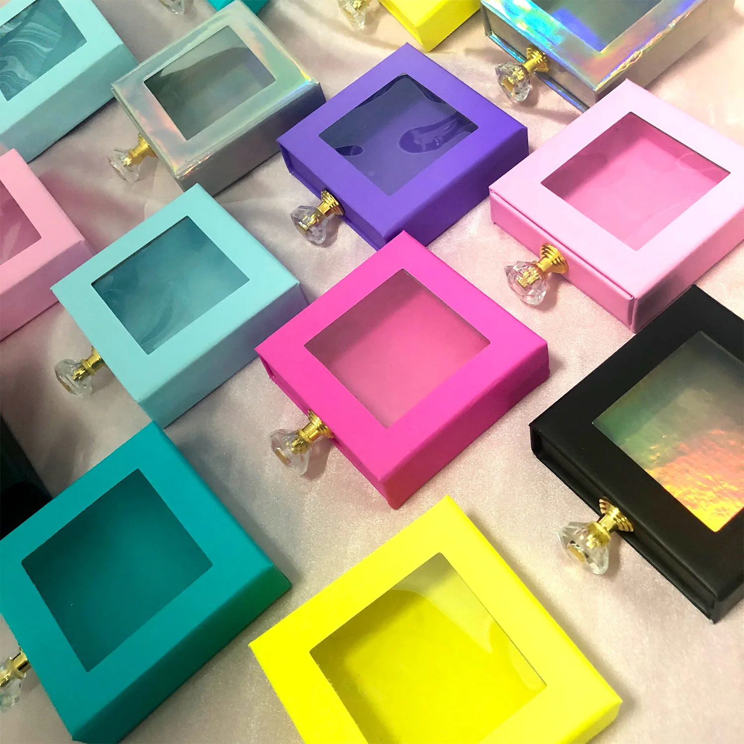 

Packaging Eyelashes Private Label Box Prettyplus Customize Packaging Real 3d Mink Eyelashes Trays Private Label Custom Box Vendo, Custom color