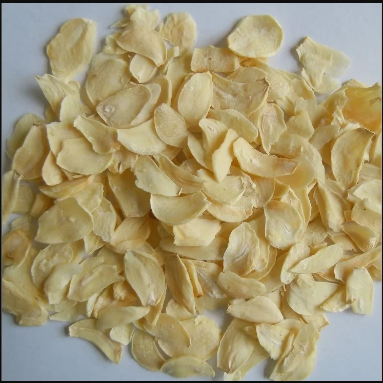 中国脱水大蒜制造商合格蒜片/切片