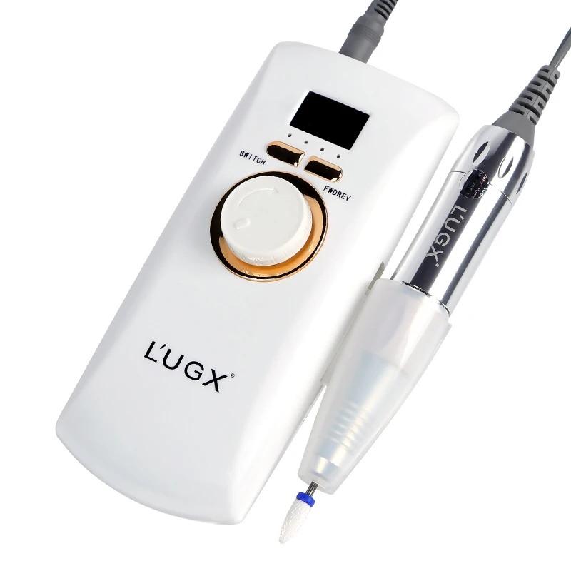 

L'UGX 30000rpm carbide nail drill bit rechargeable nail drill machine