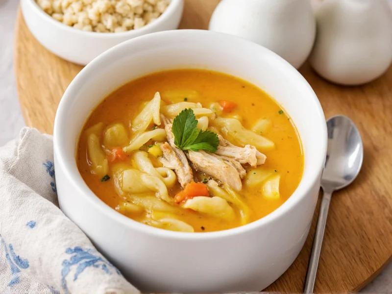 Chicken Pasta Soup: Classic Recipe & Pro Tips